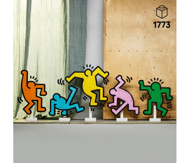 LEGO Art 31216 Keith Haring - tańczące postacie - 1335448 - zdjęcie 2